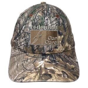 Federated Car Care Baseball Cap Multicolor One Size Adjustable Camouflage Oryx